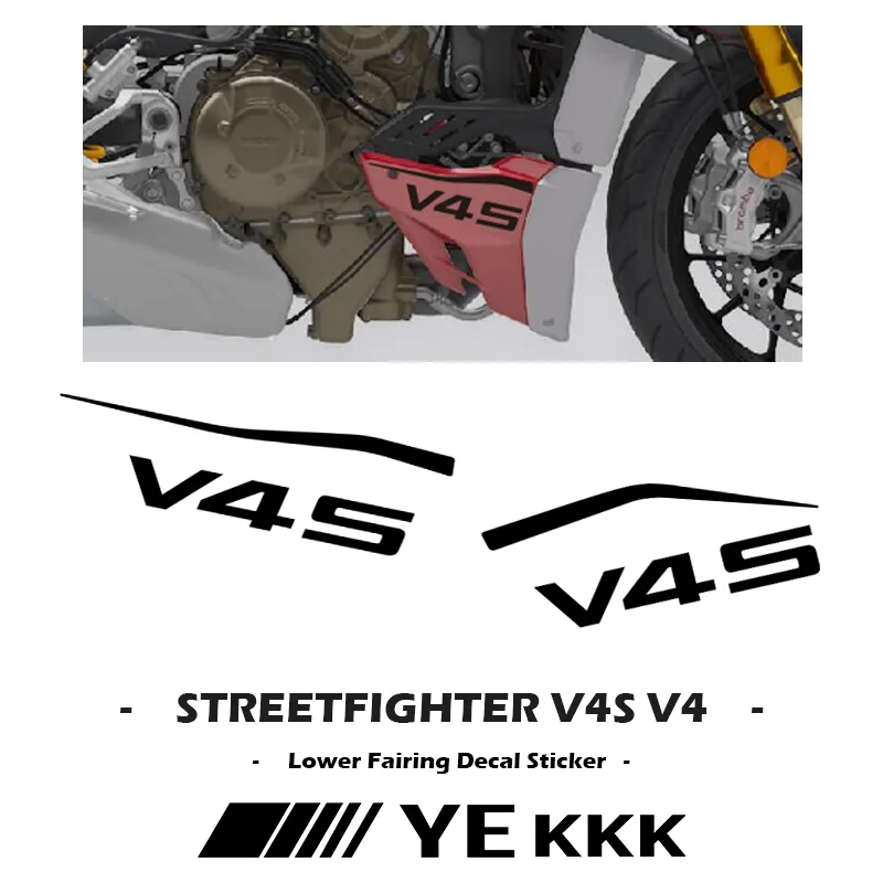 

New Lower Fairing Decal Sticker Shell Lines V4 V4S SP2 V2 For Ducati Streetfighter V4 V4S SP2 V2