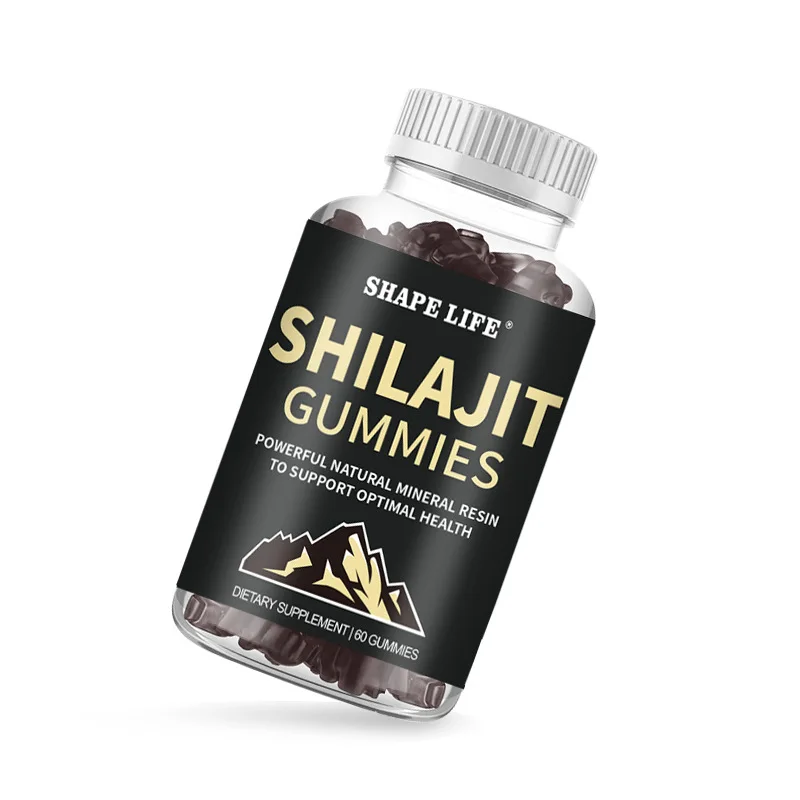 60/120/180Pcs Shilajit Gummies Men\'s Health Product Mineral Resin Capsuels