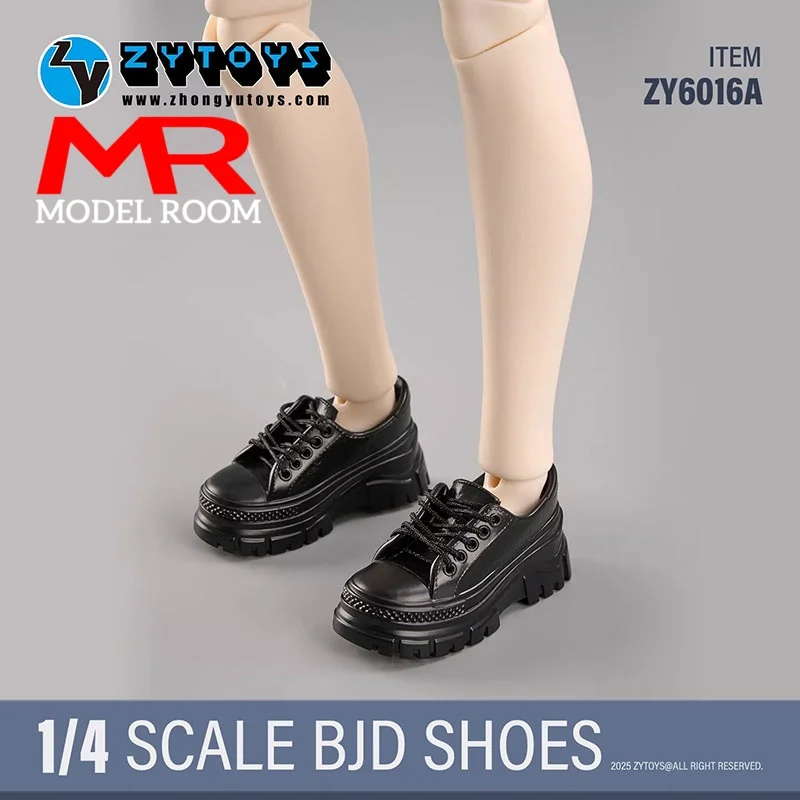 ZYTOYS ZY6016 1/4 スケール プラットフォームスニーカー スポーツシューズモデル フィット 1:4 BJD 人形アクションフィギュアボディ