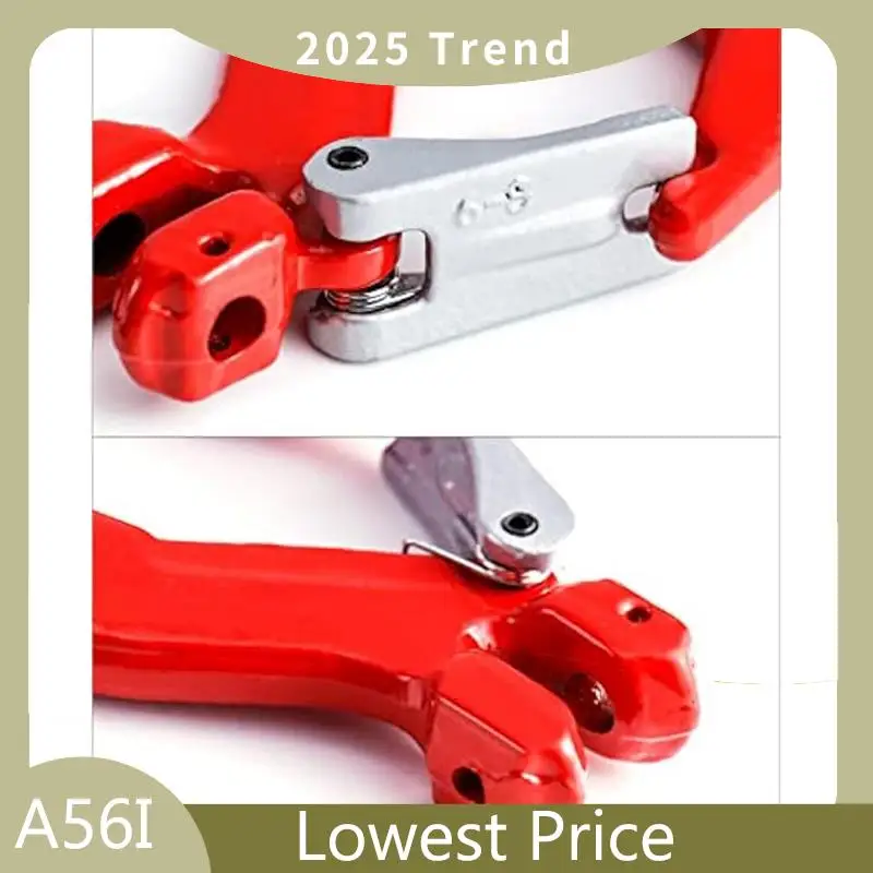 

ABDD Clevis Hook With Latch, 4 Pack, 5/16Inch, 2470 Lbs Load Limit, Grade 80 Drop Alloy Steel Easy Install