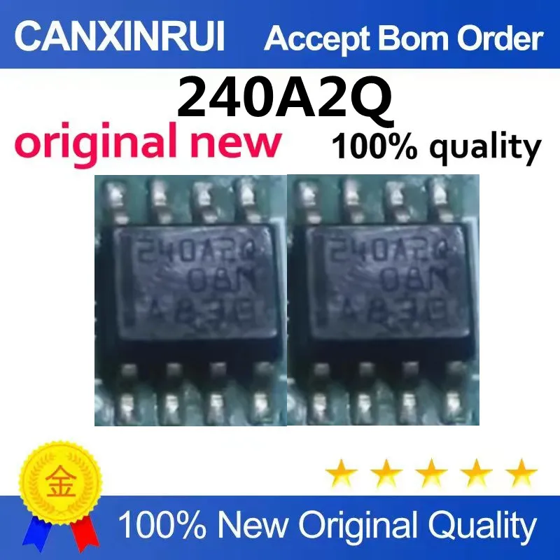 (5-100piezas)240A2Q; New energy charging machine operational amplifier chip; SMD eight-pin