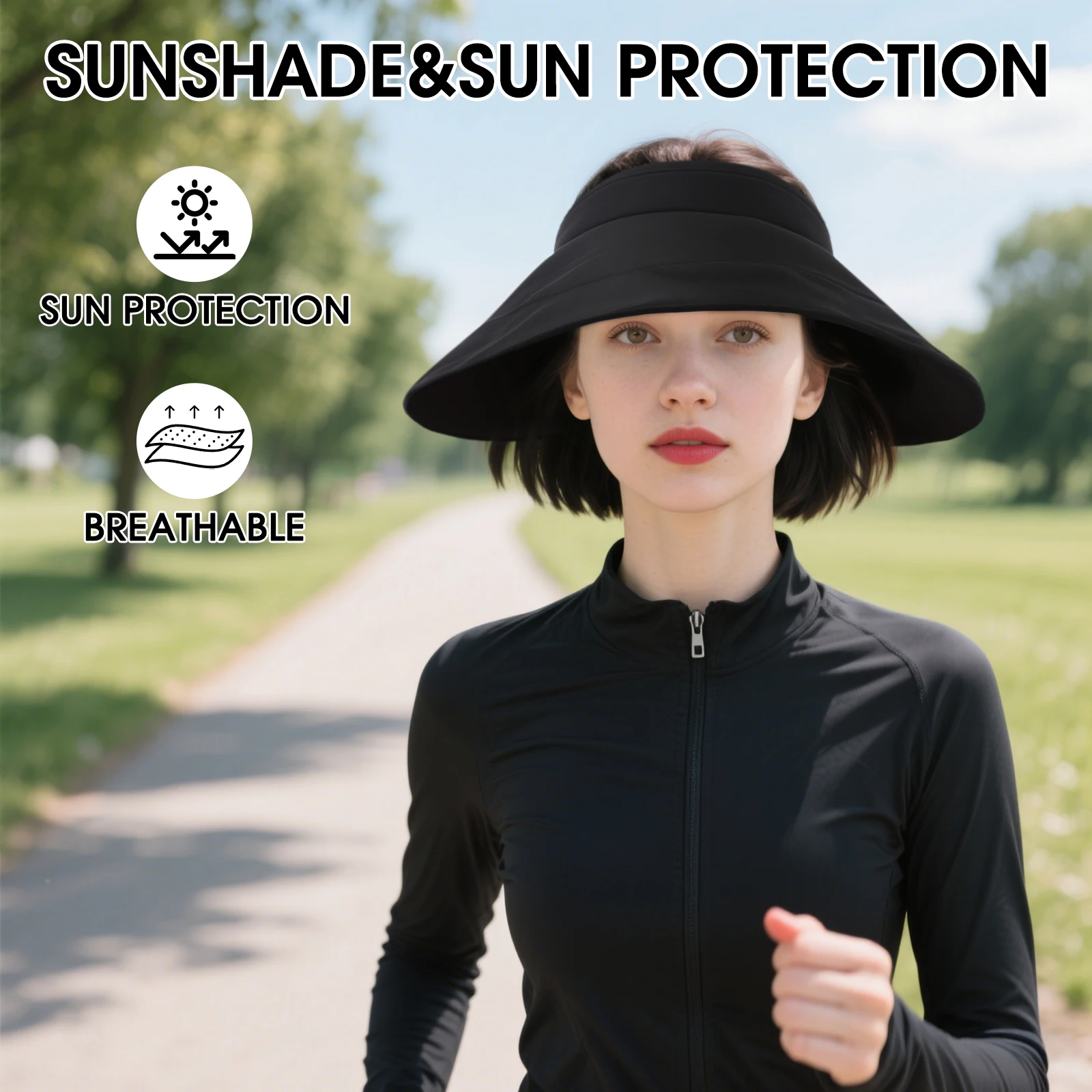 

Sunshade Fishing Hat For Men And Women Spring Summer Outdoor Fishing Uv Protective Wide Brimmed Hat Foldable Fishing Caps