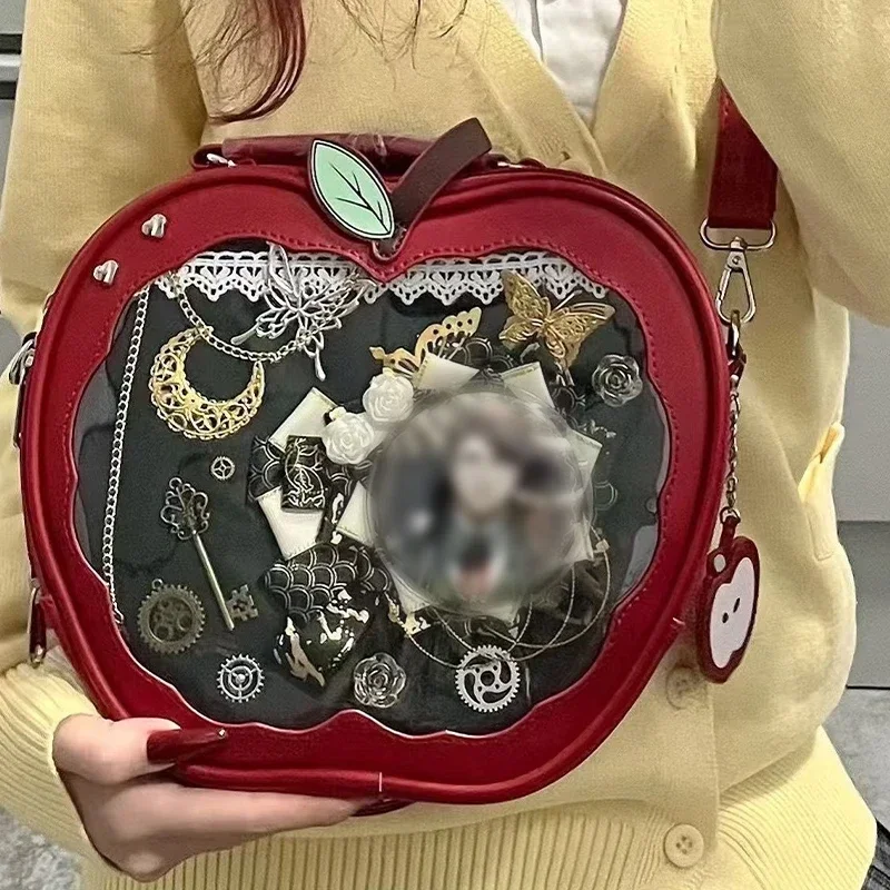 

Sweet Style Cute Ulzzang Ita Bag Y2K Backpack Preppy Style ItaBag New Girl Harajuku Niche Design Crossbody Bag Handbag