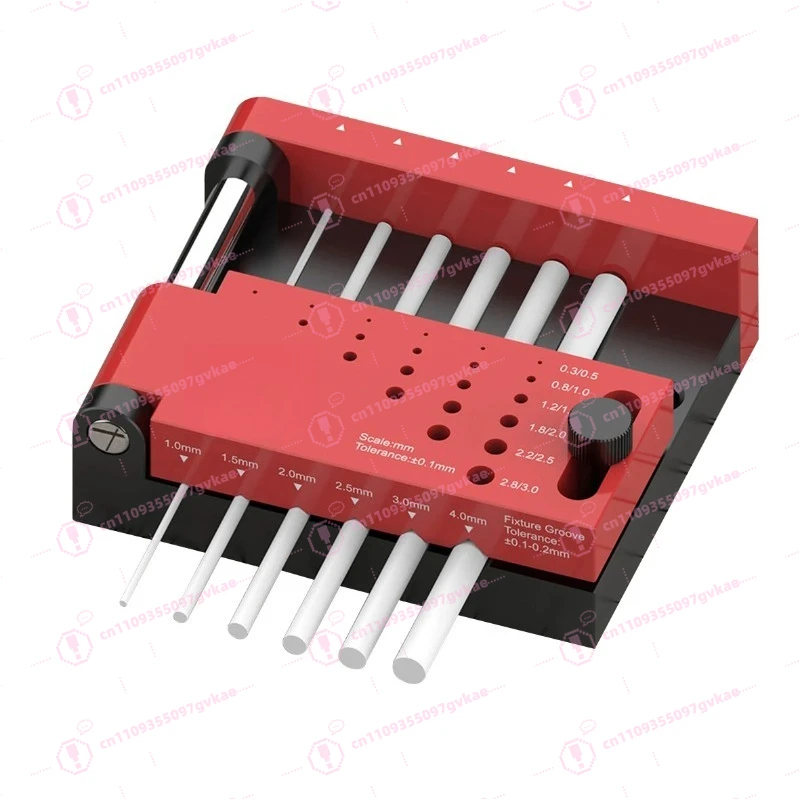 

T0012 DIY Инструмент для разметки и центровки отверстий, позиционер для пластиковых моделей, приспособление для центровки круглых прутков, аксессуары для хобби и моделирования