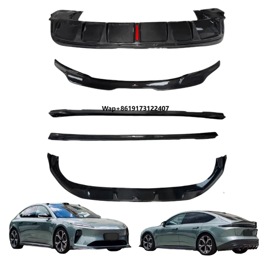 Carbon Fiber Body Parts for ET5 Upgrade TG Style Front Lip Rear Diffuser Side Skirts Rear Spoiler Tuning Body Kit Auto Aero