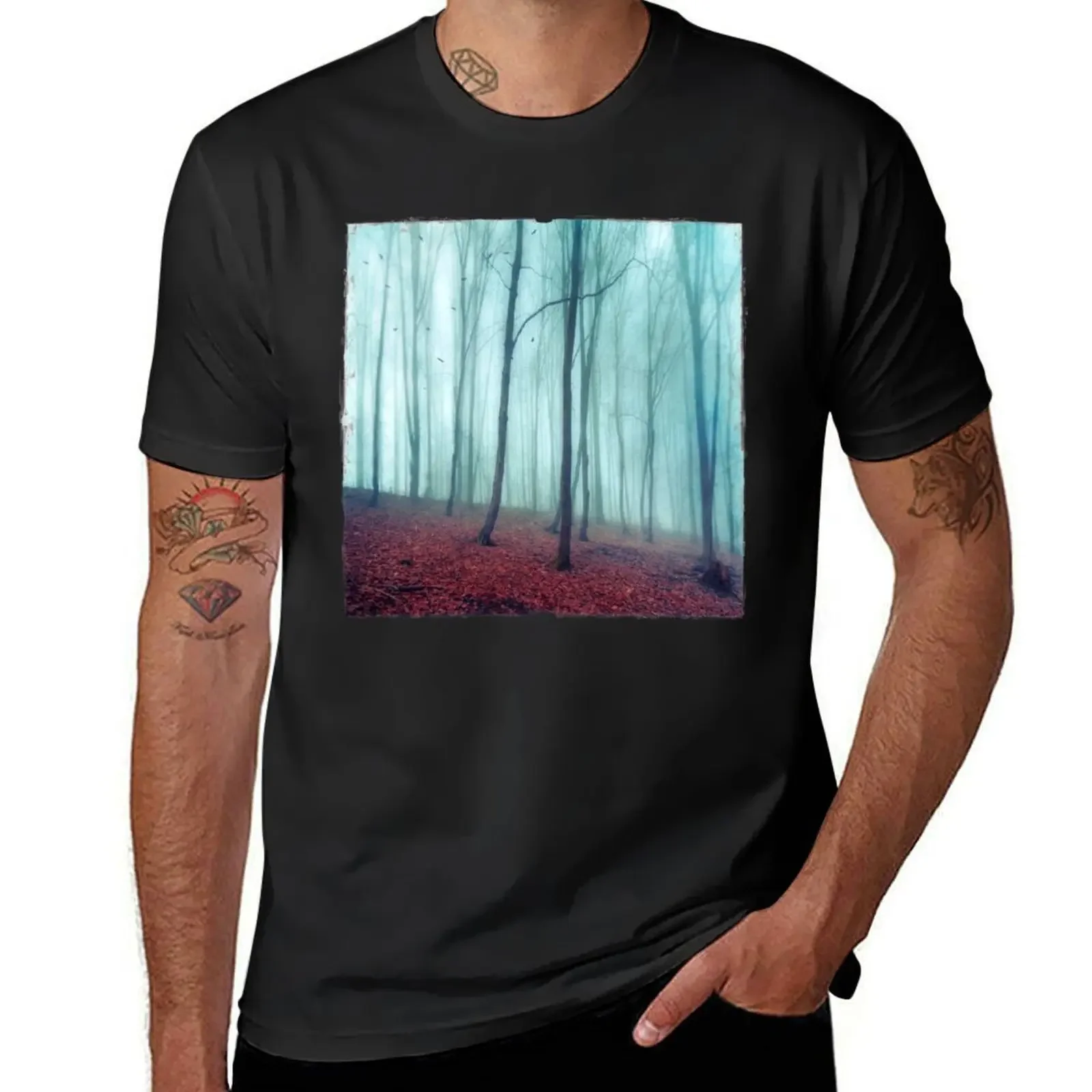 No Noize - Silent Forest T-Shirt kawaii clothes anime clothes customizeds plain black t shirts men