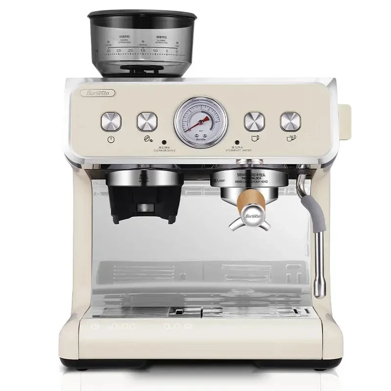 

Commercial Semi-automatic Coffee Machine Italian Grinding Integrated Machine