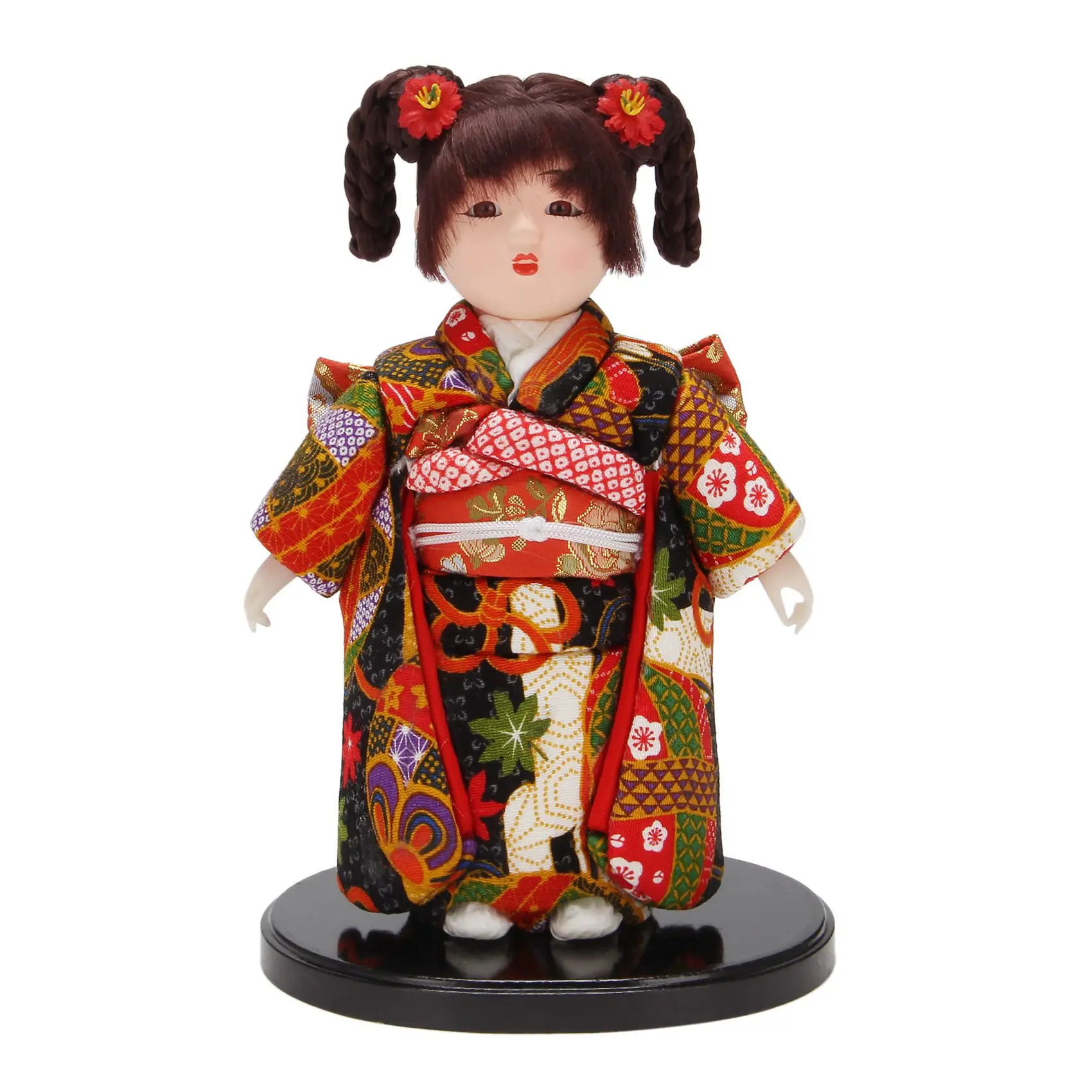 Heartrace 25Cm Handmade Doll Japanese Hinamatsuri Collectibles House Car Lnterior Decor Japanese Geisha Puppets Gift Y