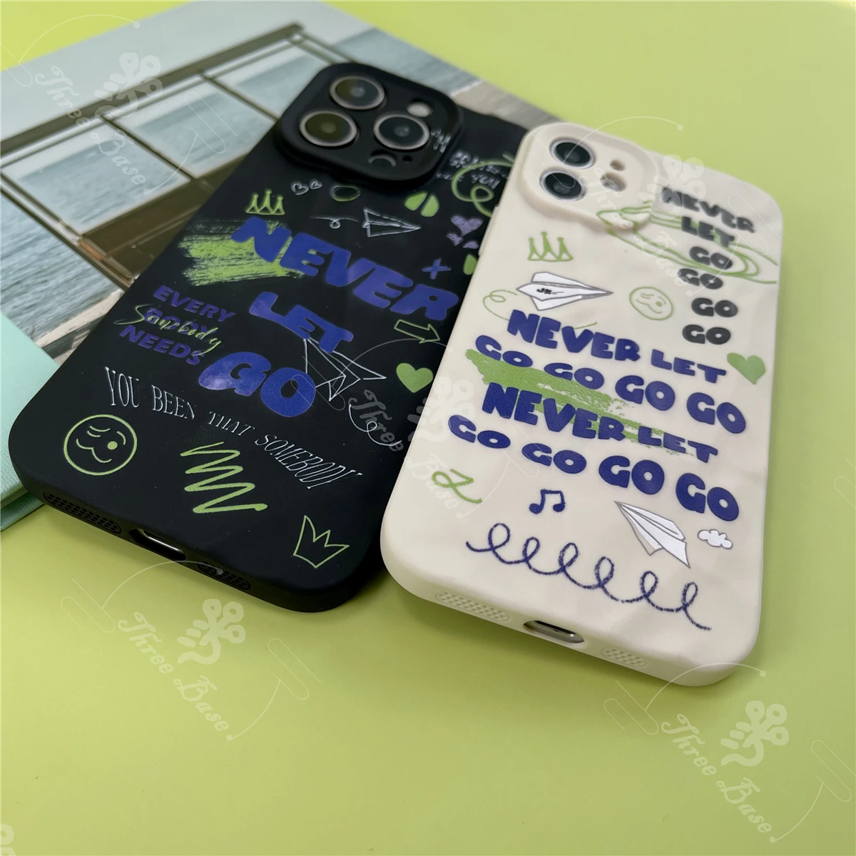حافظة هاتف JKOOK Never Let Go iPhone 16 PRO MAX 7 8 SE2 8Plus XR XS MAX 12 Pro MAX 11 Pro 13 Pro 14 Plus 14 Pro max 15 pro max