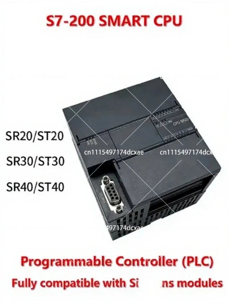 PLC Module Compatible with S7-200 SMART ST20 SR20 ST30 SR30 ST40 SR40 High Penetration Rate Low Power Consumption