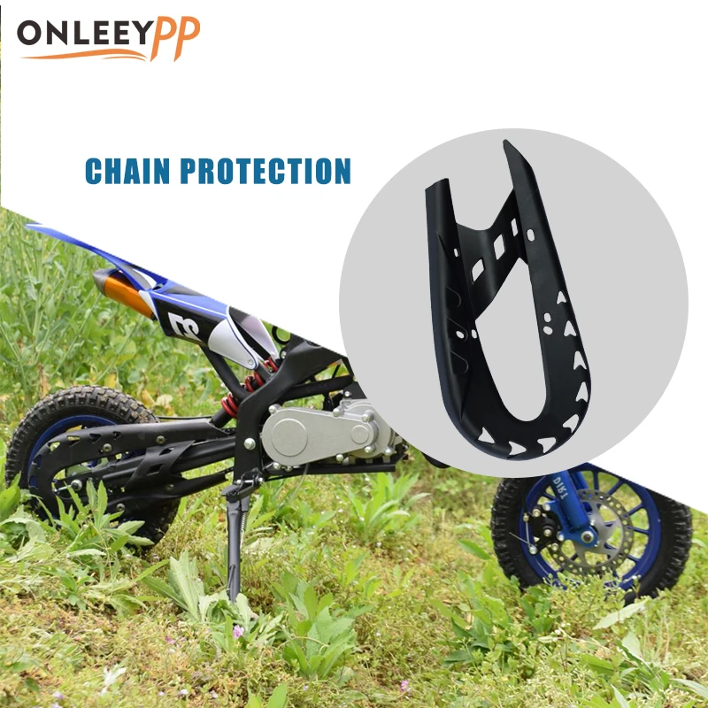 

ONLEEYPP мотоциклетный высокопрочный защитный чехол для цепи 47cc 49cc мини-защитные чехлы для мотоциклов, аксессуары для мотокросса