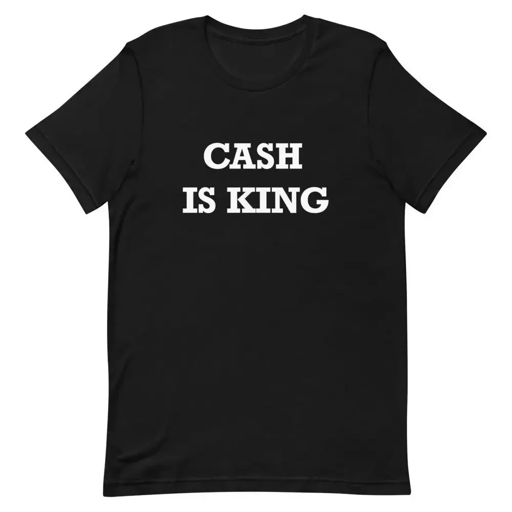 Camiseta Cash Is King Johnny Nashville Memphis el hombre en negro música country Outlaw Highwaymen Reto junio Carter
