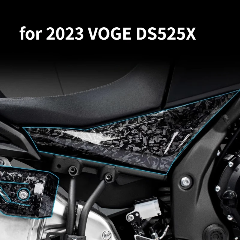 

Fit for 2023 VOGE DS525X Forged Carbon Fiber Waterproof Protective Decal Sticker Decorative Accessory