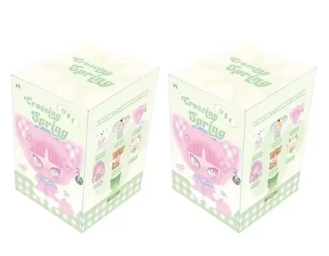 Inn Springtime Series caja ciega de vinilo figura coleccionable Linda caja misteriosa decoración Hipper regalo de cumpleaños para niños niñas