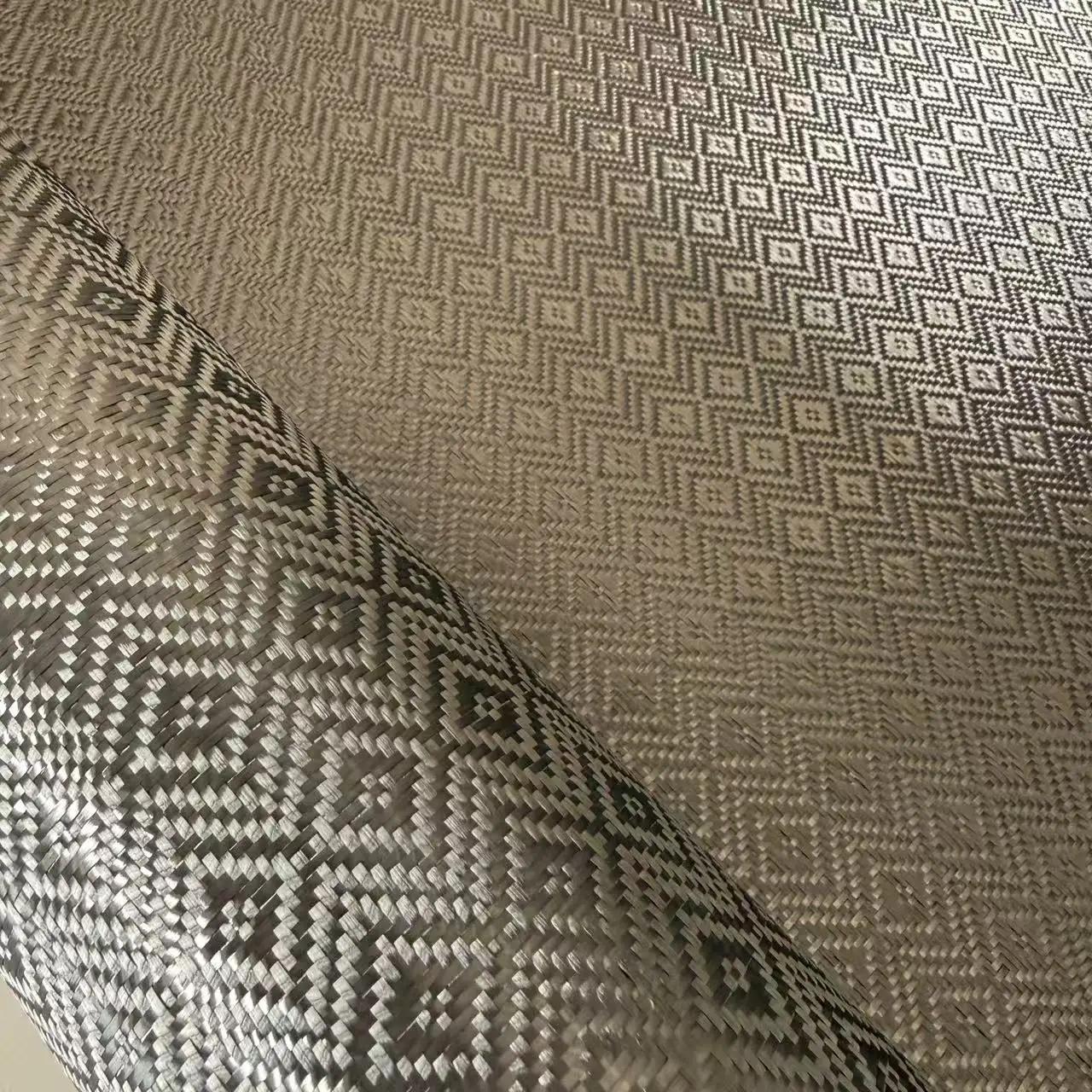 

3k 240g black and red jacquard pattern improved motorcycle parts DIY surface decoration carbon fiber woven fabric