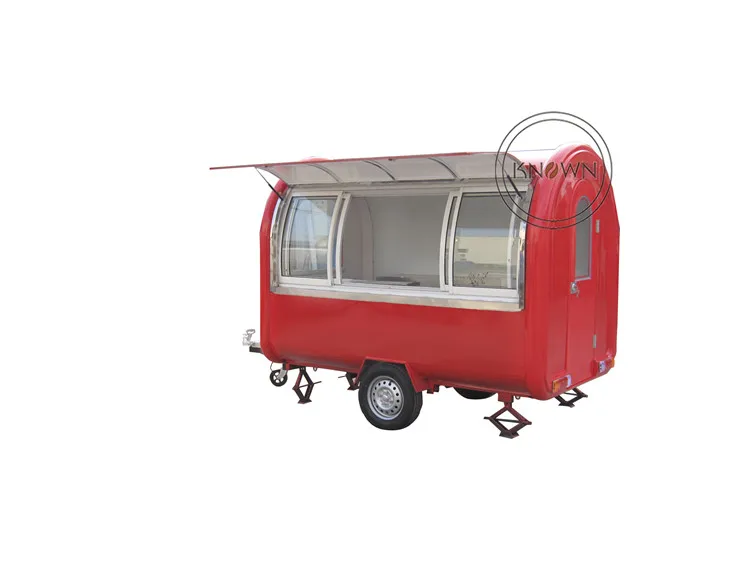 Customized Fast Street Vending Cart Mobile Snack Food Trailer With Kitchen Manufauturers Pri