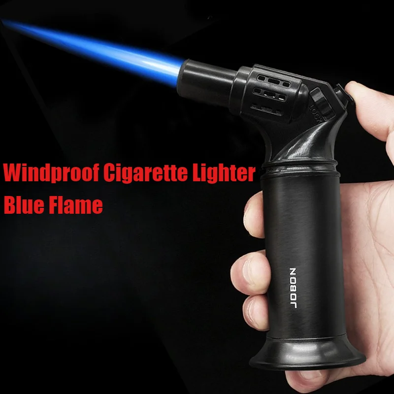 

New Cigar Igniter Direct Flame Lighter Inflatable High Temperature Spray Gun Windproof Cigarette Lighters & Smoking Accessories