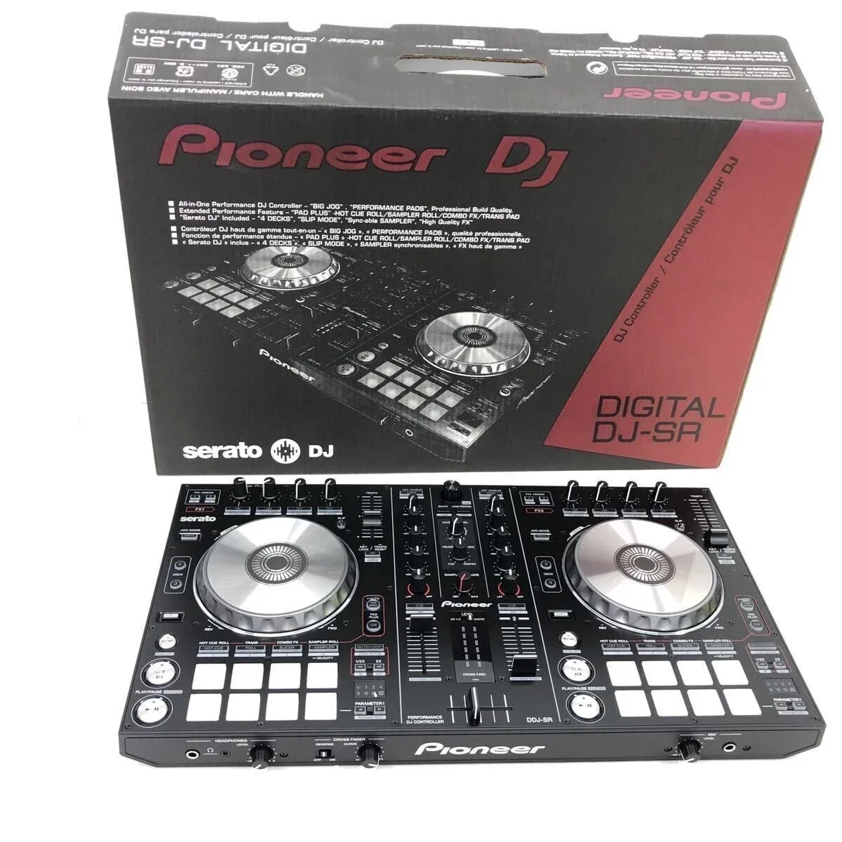 SUPER SEPTEMBER-VERKAUF für den neuen Pioneer Ddj-sr Serato 2-Kanal-Performance-DJ-Controller