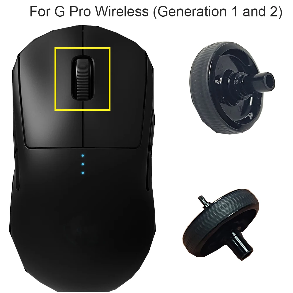Replacement Mouse Scroll Wheel Accessories for Logitech G Pro Wireless Gen 1 Gen 2
