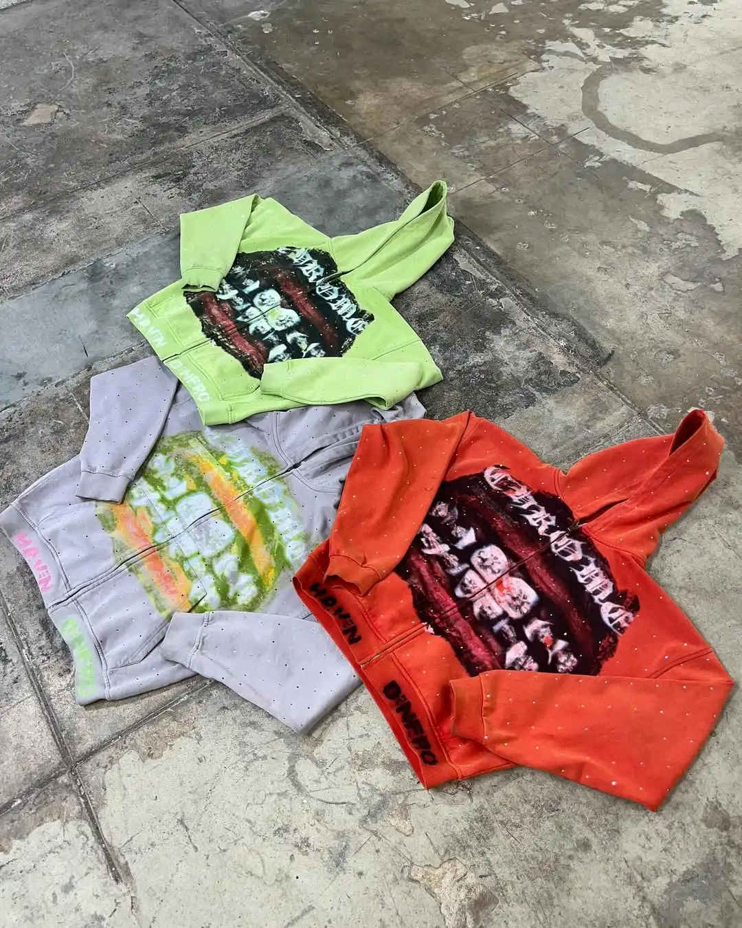 الرجعية الأمريكية نمط القوطية المطبوعة الرجال هوديس Y2K البلوز الأزياء الجمالية البلوز الهيب هوب الشارع الشهير فضفاض زوجين معطف