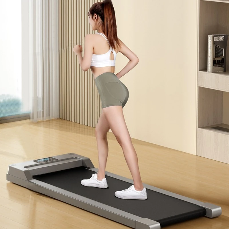 

Electric Foldable Treadmill Mini Flat Running Machine Under Desk Walking Pad For Home Daily Fitness Exercise Comfortable