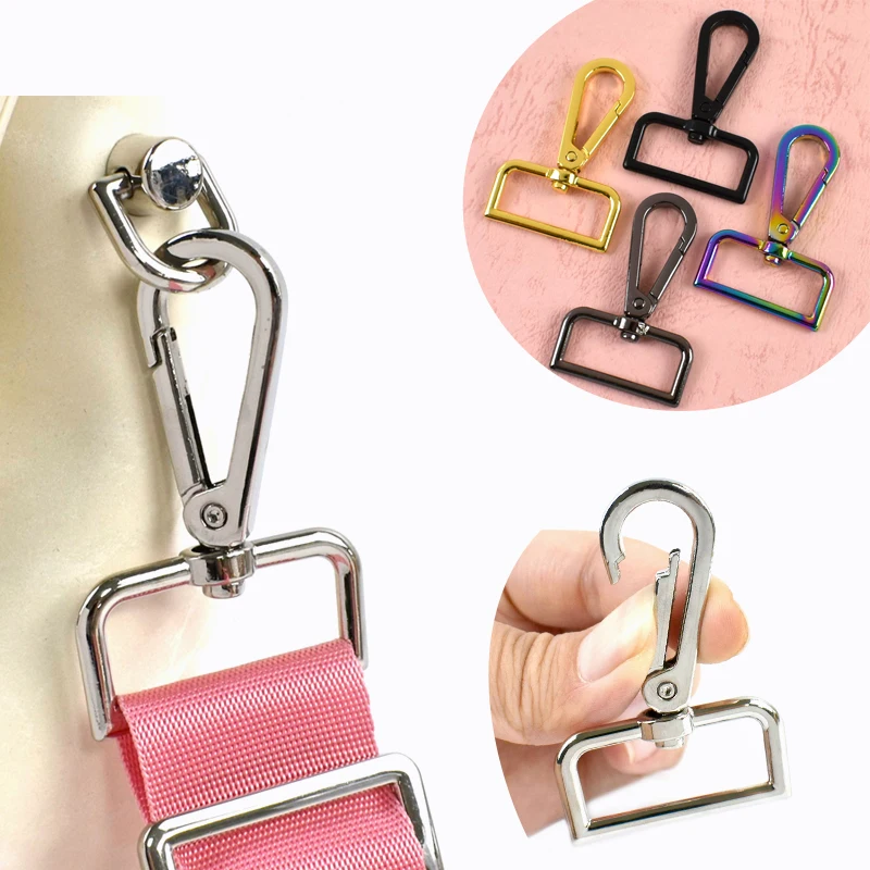 

10/20Pcs 16-50mm Metal Lobster Swivel Snap Hook for Bag Shoulder Strap Luggage Hanger Clasp Carabiner DIY Hardware Accessories