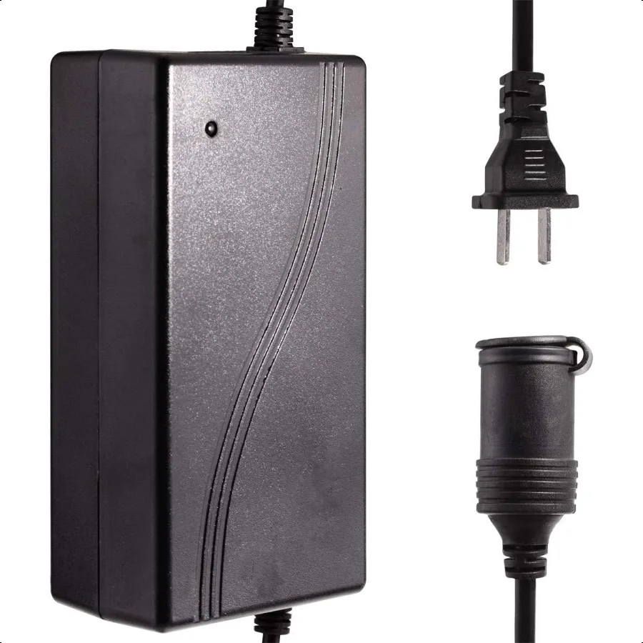 

180W AC to DC Converter 110v 220V to 12V Car Cigarette Lighter Socket AC DC Power ply Adapter 12V 15A for Air Compror Tire Iato