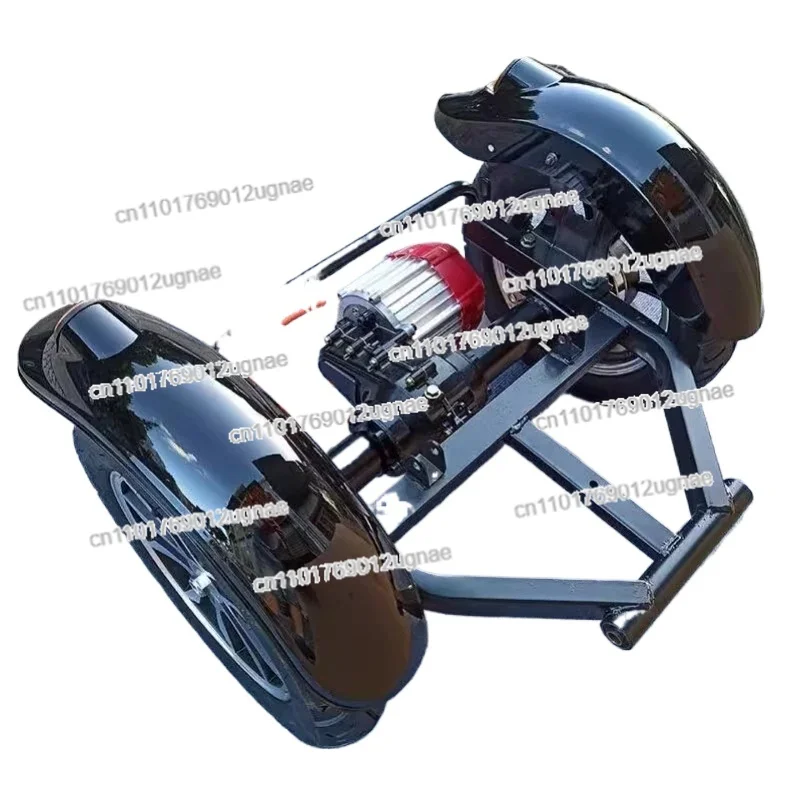 

Modified Three-wheeled Full Set of Accessories Electric Motorcycle Universal Rear Axle Assembly Permanent Magnet Brushless