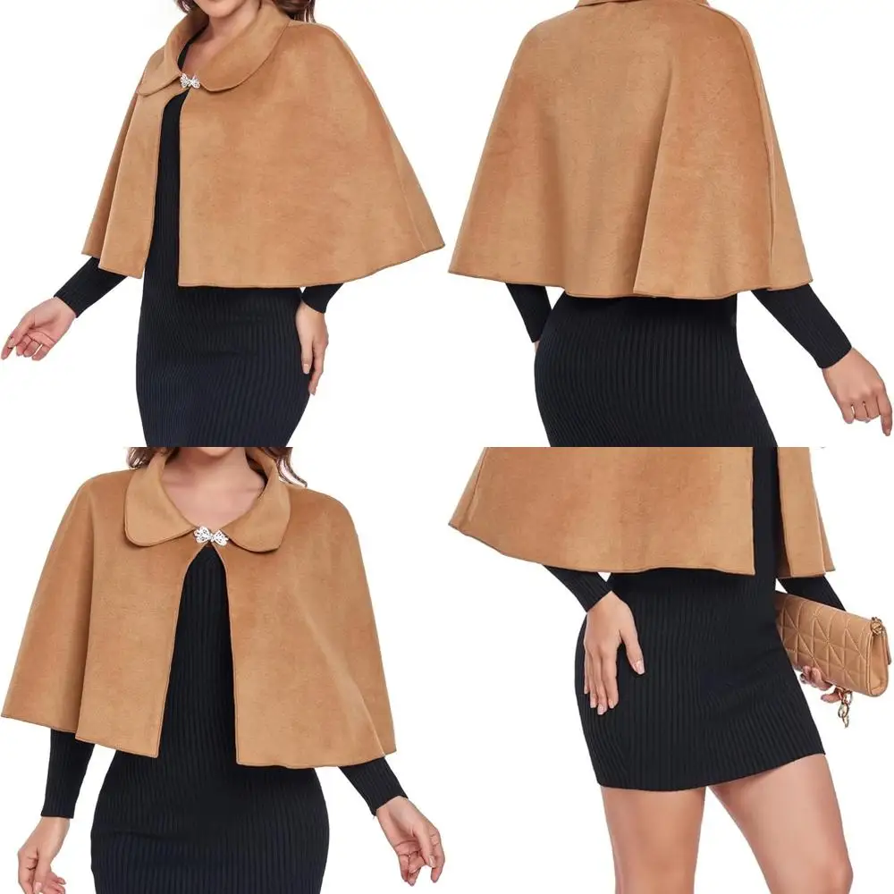 

Женская теплая накидка, мягкое пончо на осень и зиму