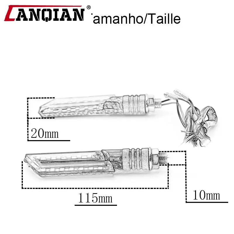 Motocicleta Vez a Luz Do Sinal Indicadores Luz Para Benelli BN300 BN302 BN600 BN MSX125 TNT 300 600 GROM MSX 125 PCX 125 150