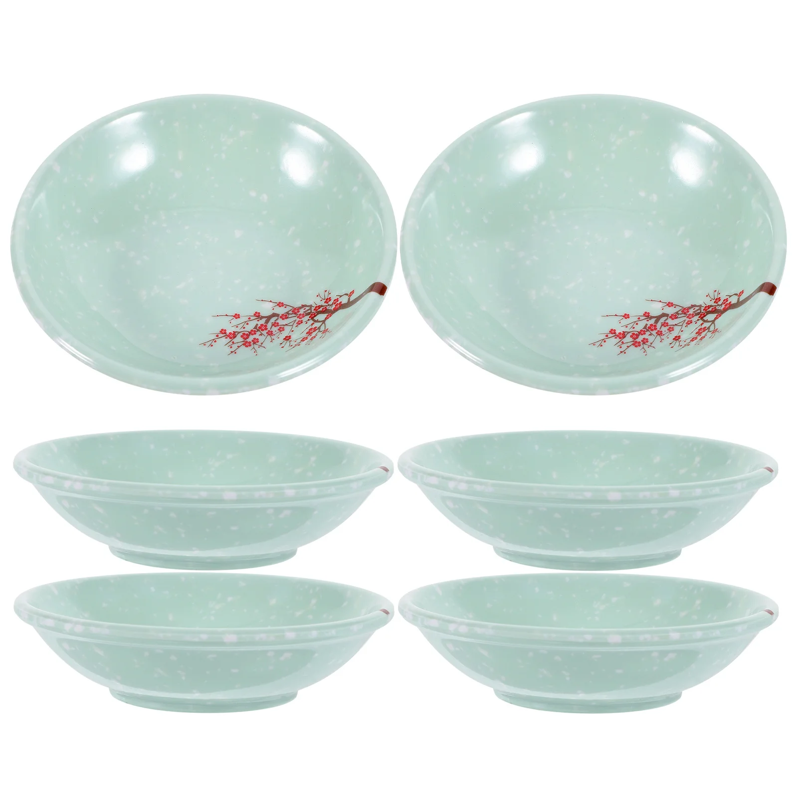 Cuenco pequeño para salsa, plato de inmersión de melamina para condimentos, sushi, aperitivo, plato para servir, contenedor portátil para Wasabi