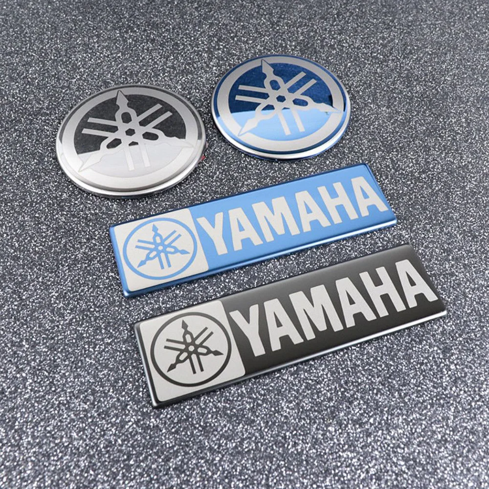 Motorcycle Stainless Steel Emblem Stickers Suitable for Yamaha 125cc Jog I125 Xuying Fuxi Feizhi 125 Models