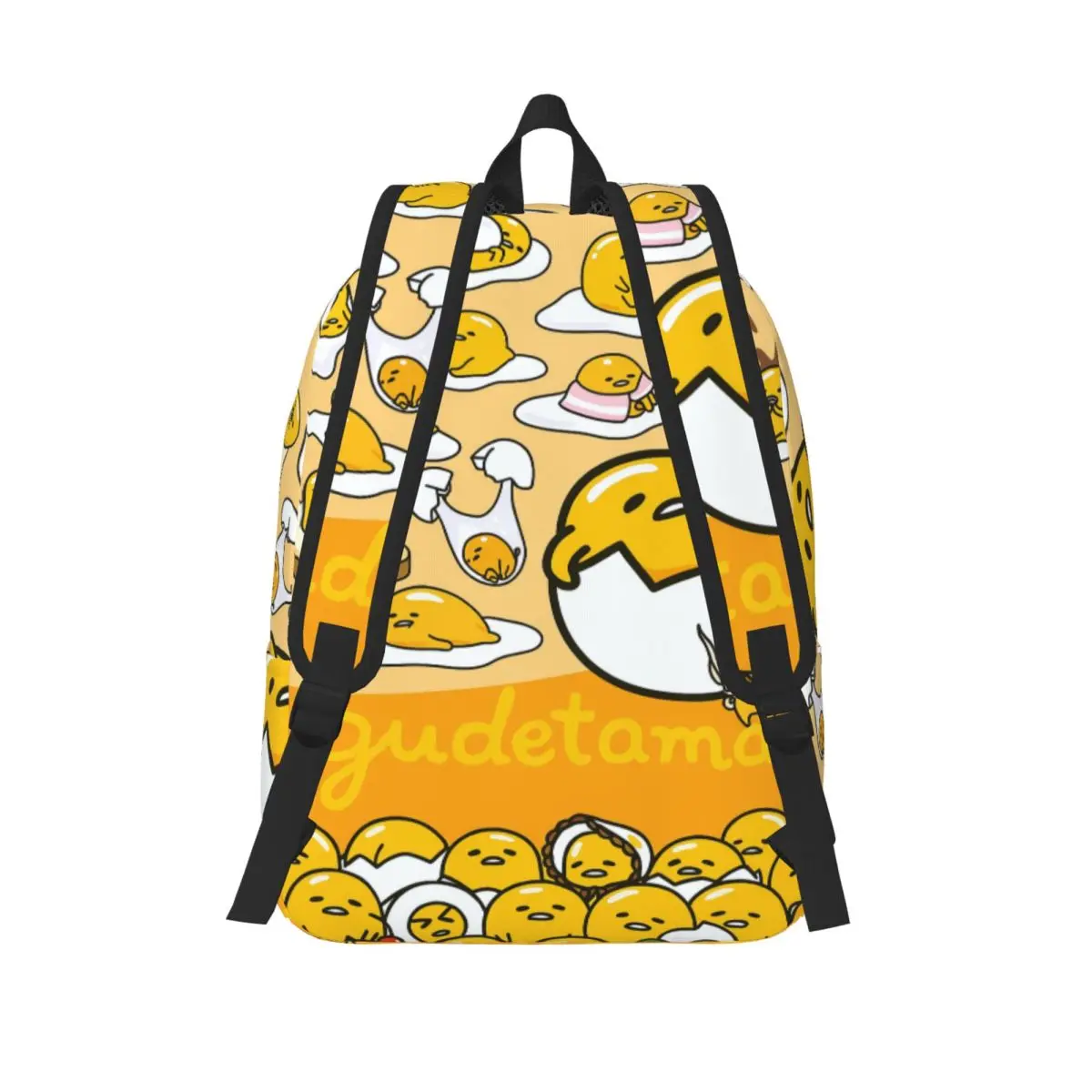 Gudetama Cute Egg Cartoon Backpack Middle High College School Student Bookbag Teens Daypack Durable