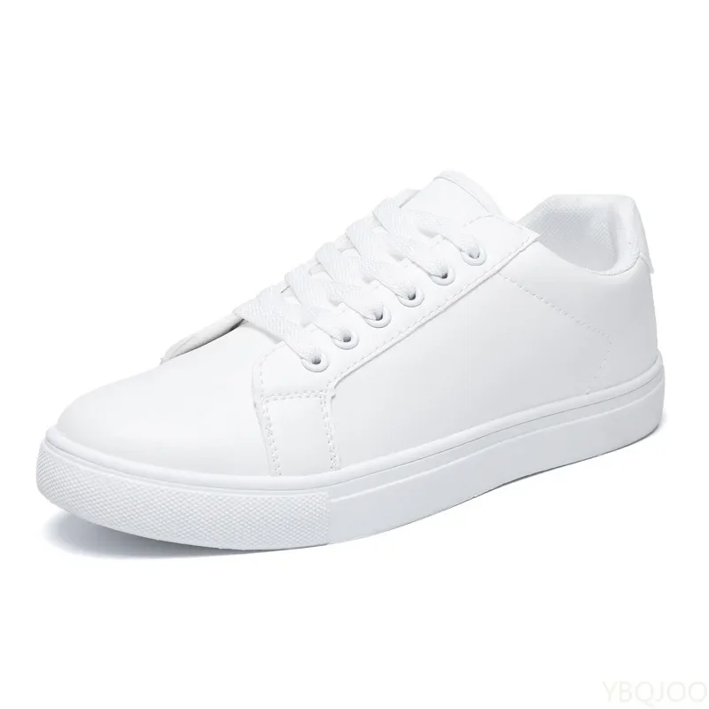 

2026 Summer New White Shoes for Men Simple and Fashionable Board Shoes Trendy and Versatile Casual Men's Plus Size Men's Shoes