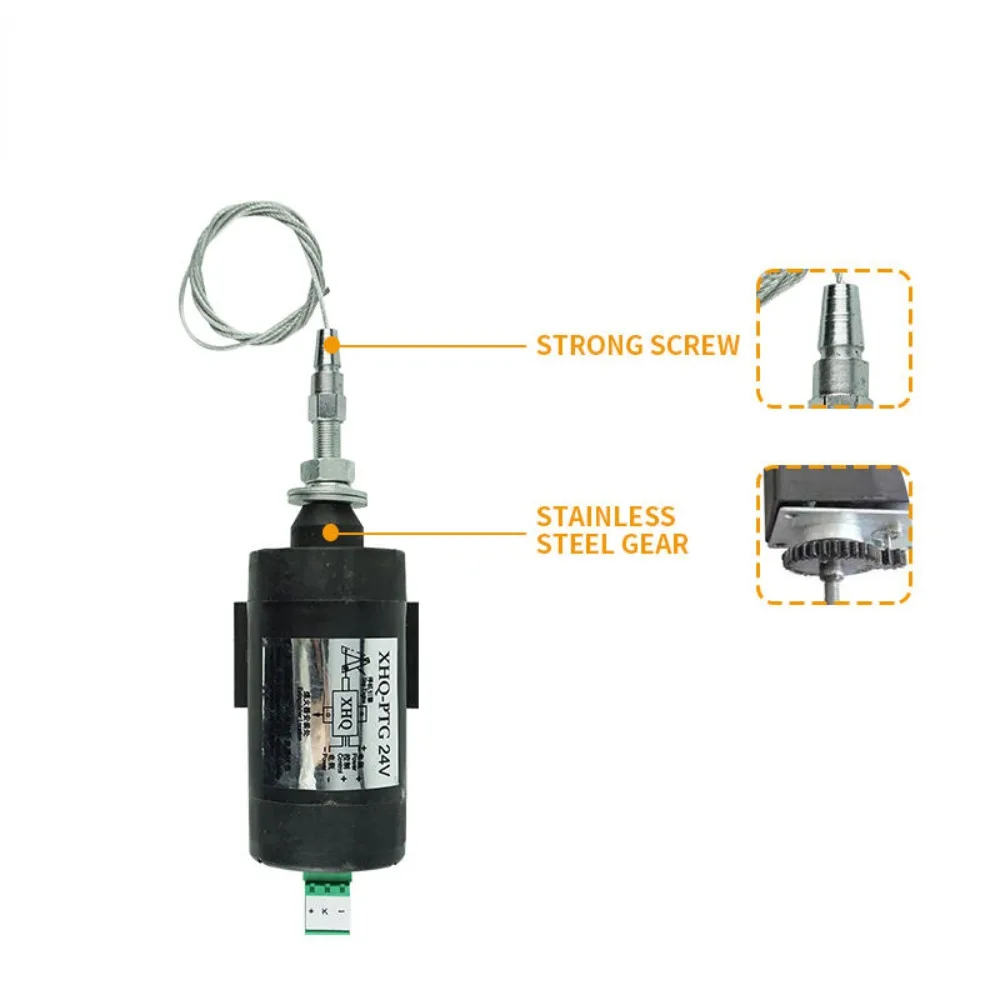 Open Type 24v Engine Flameout Device Off Electric Valve XHQ-PTG optional 12v/24v fire extinguisher