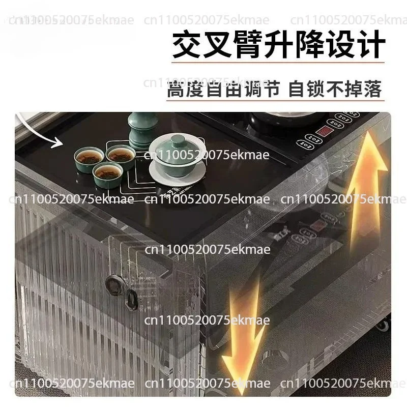 Electric lifting bracket can be stopped at will, electric coffee table lifting frame, computer work lifting table X-type