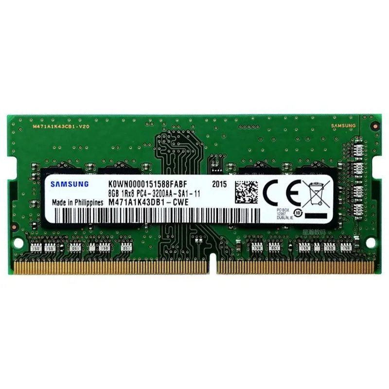 

SAMSUNG Memoria DDR4 SODIMM RAM 8GB 16GB 2666Mhz 3200MHz Ram Laptop Memory PC4-21300 PC4-25600 2666V 3200AA Laptop Notebook RAMs