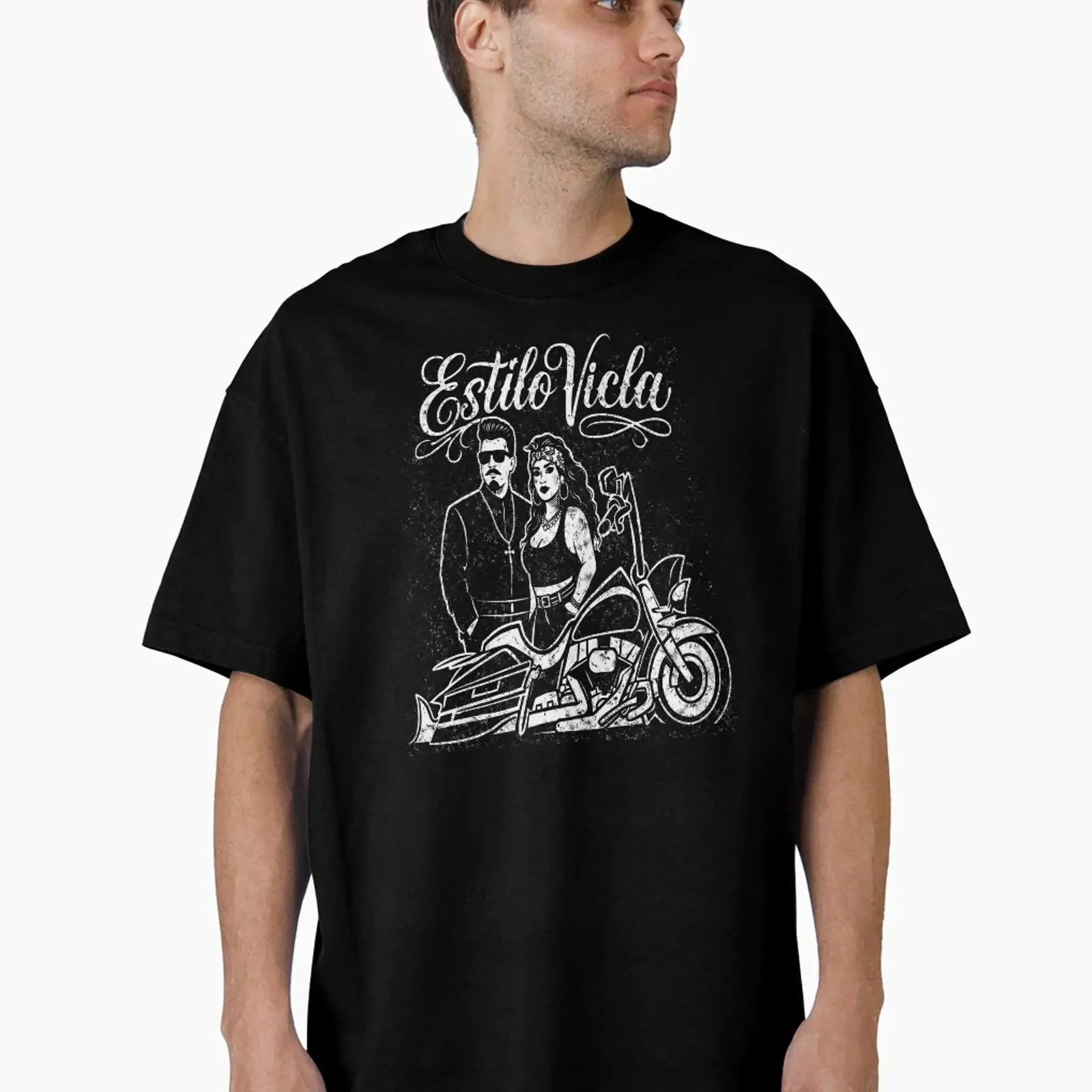 Thumbnail 1 of 7 Oversized T Shirt Estilo Vicla designed and sold by FamilyBondShop vintage Washed Unisex designer clothes