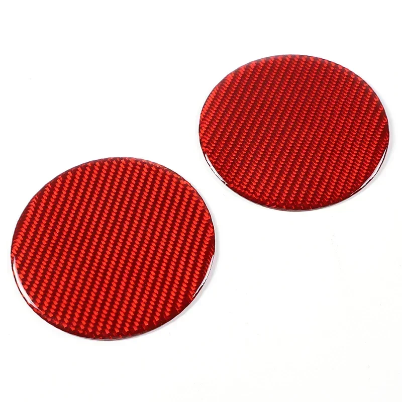 Soft Carbon Fiber Car Seat Adjustment Rear Groove Gasket Cover Trim Sticker Interior Car Accessories For Porsche Taycan 2019-25