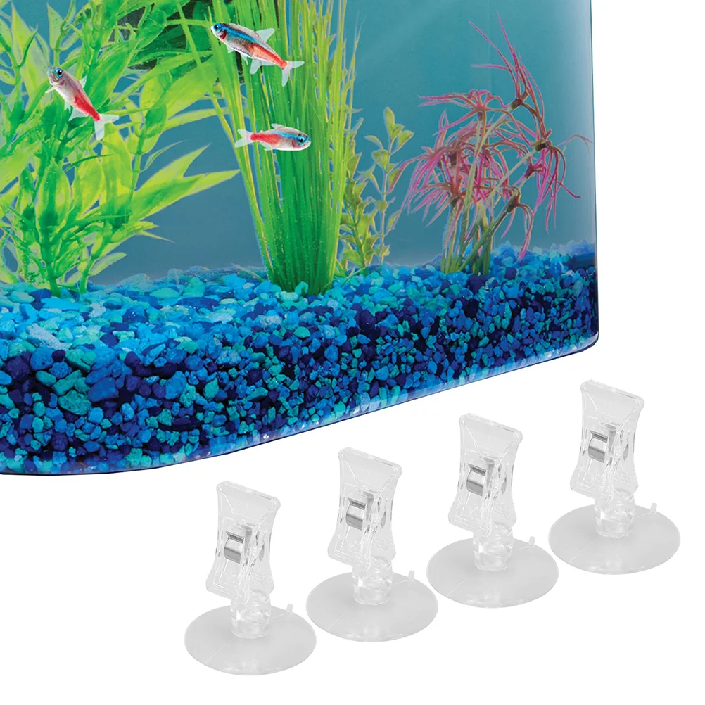 2 Pcs Feeding Tool Fish Tank Suction Cup Clip Accessories Seaweed Aquarium Child