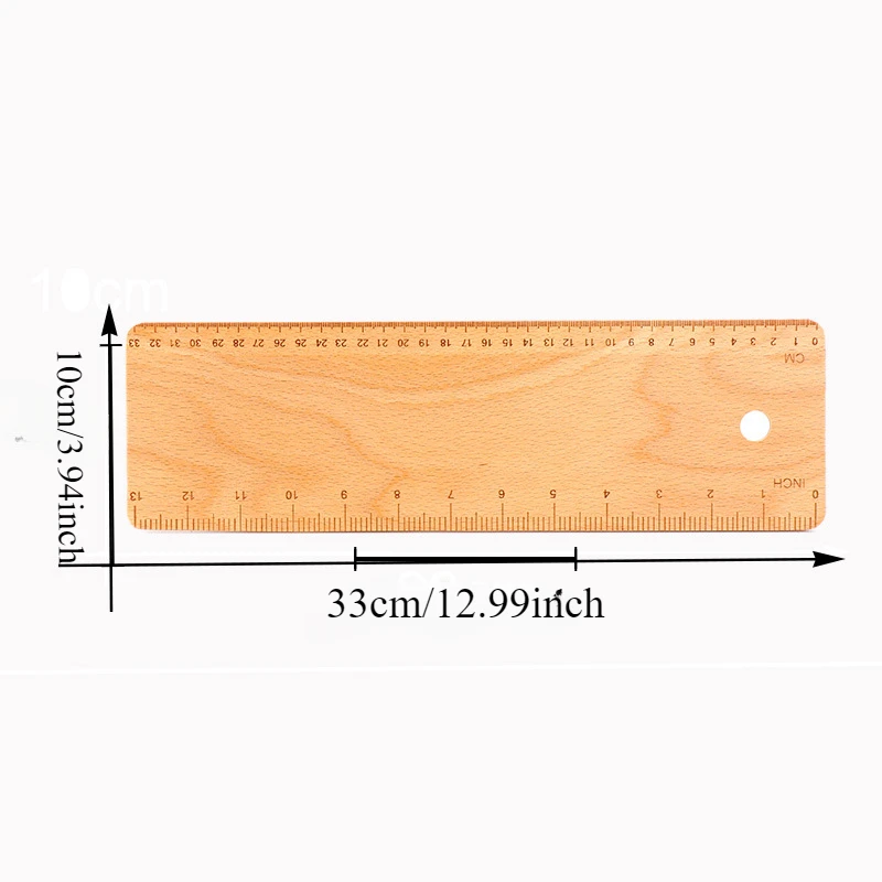 Baking Baguette Transfer Wooden Board 38cm Rectangular Double Scale Flip Board Baguette Ciabatta Dough kitchenbaking accessories