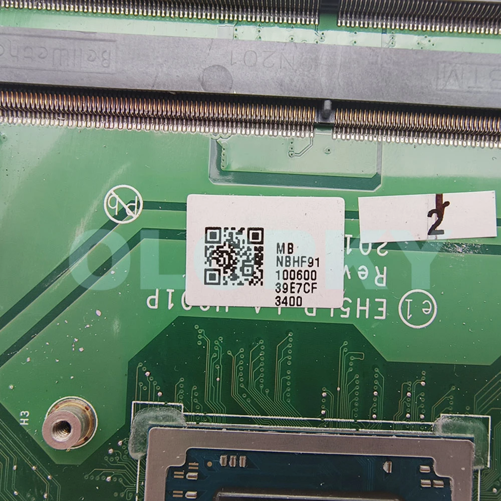 

EH5LP LA-H801P R3 R5 R7 CPU for Acer aspire A315-42 A515-43 A315-42G Laptop Motherboard NBHF911007 NBHF911001 NBHF911002