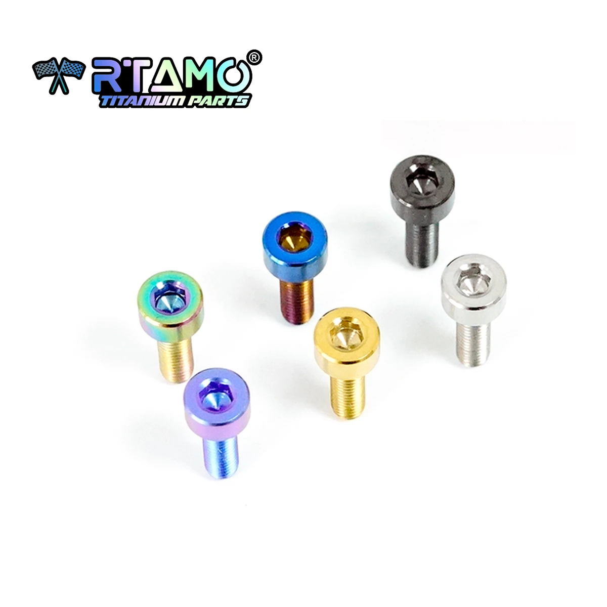 RTAMO Titanium Bolt M3X6/8/10/12/15/18/20 Ti Fastener for motorcycle conversion