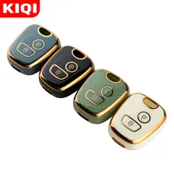 TPU Car 2Button Key Cover Case for Peugeot 106 107 206 207 307 for Citroen C1 C2 C3 C4 XSARA PICASSO for Toyota AYGO Protector