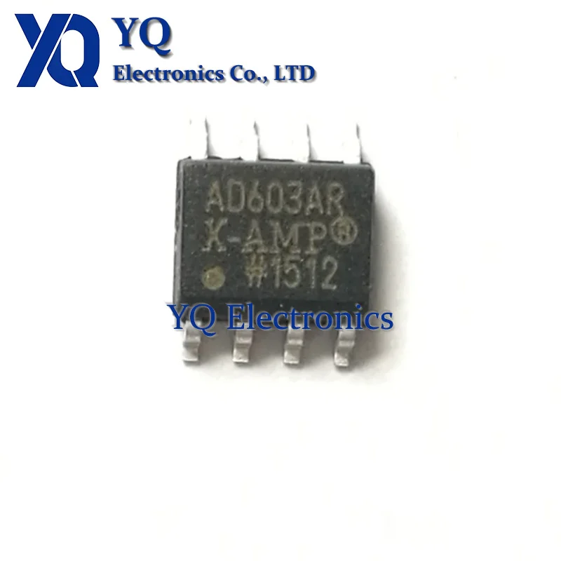 10PCS/lot New OriginaI AD603ARZ-REEL AD603AR with SOP8 RF Low Noise Amplifier
