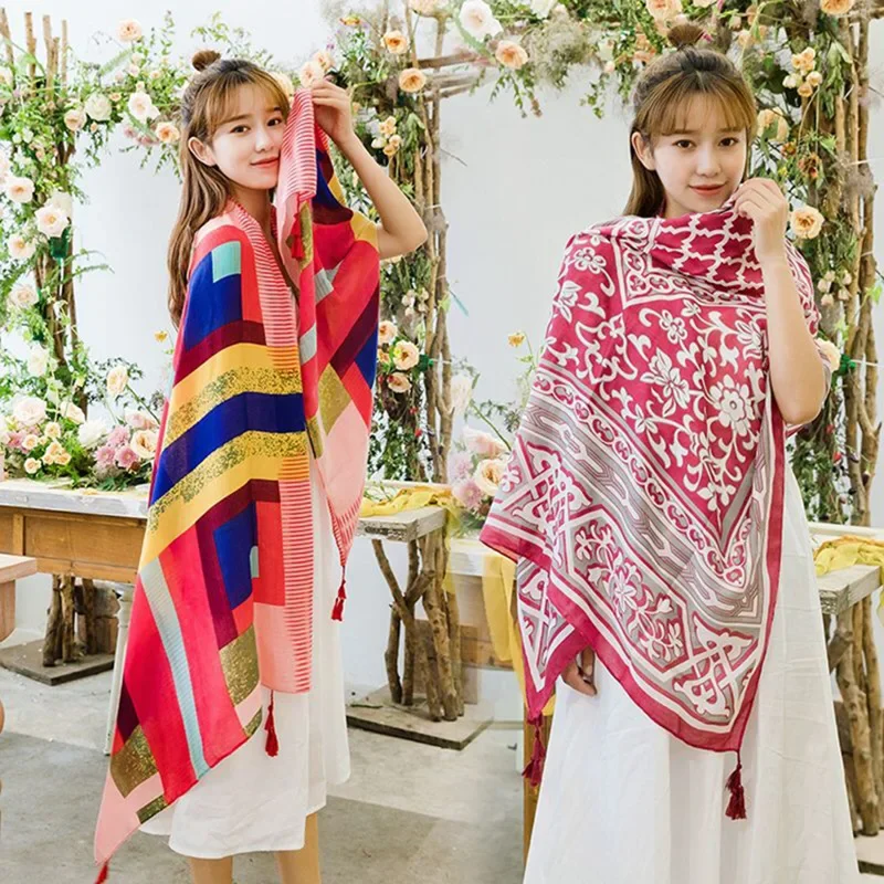 

2024 Design Warm Luxury Winter Cashmere Scarf Women Blanket Horse Scarves Female Shawl Wraps Thick Fashionable Elegant YC03