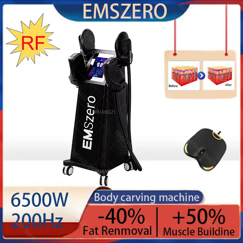 

Professional EMS Muscle Electromagnetic Massage Relaxer EMSZERO 6500W 15 Tesla RF Weight Loss and Body Shaping Machine