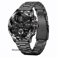 TJXL-SENBONO Max7 New Men's Smart Watch Round Answer Call Man Watch IP68 Waterproof Thermometer Tracker Sport Smartwatch Men 202