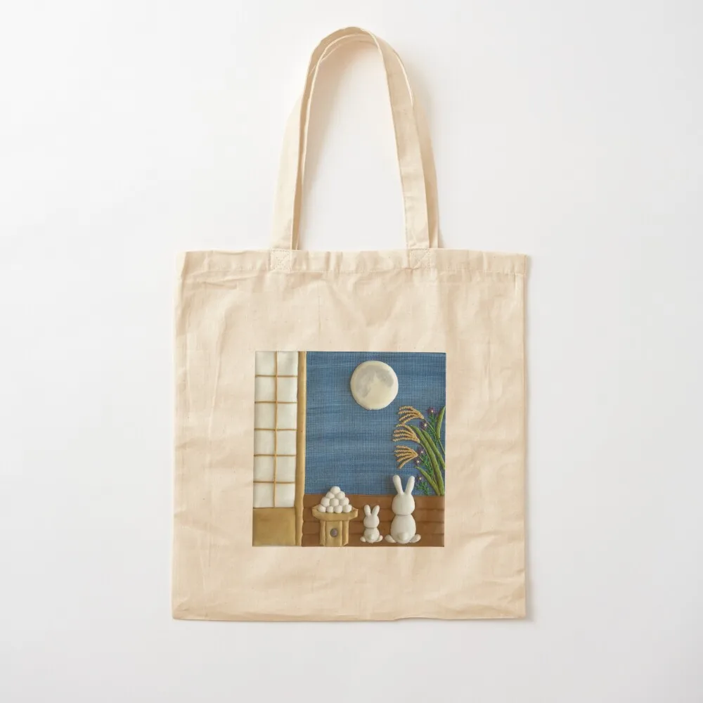 Viewing the moon Tote Bag bags luxury women Big bag Shopper handbag bags woman 2025