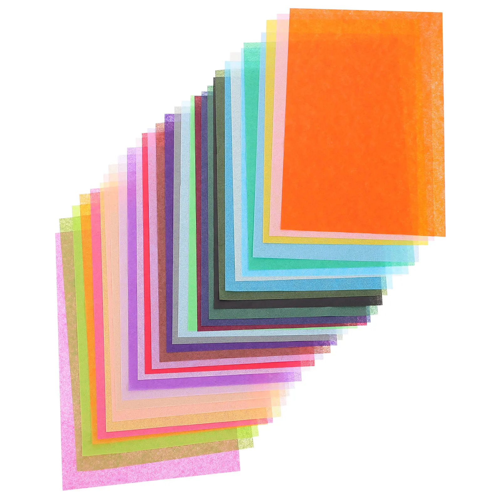 Papel de regalo de colores, hojas de tejido ultrafinas para manualidades Diy, álbum de recortes, ramo, embalaje, envoltura de regalos